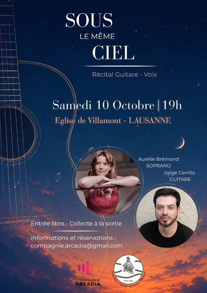 Sous le même ciel — Récital Guitare-Voix